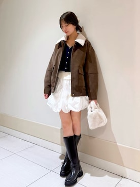 SNIDELさん（レディース・162cm）の秋コーディネート