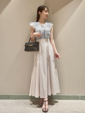 SNIDELさん（レディース・160cm）の夏コーディネート