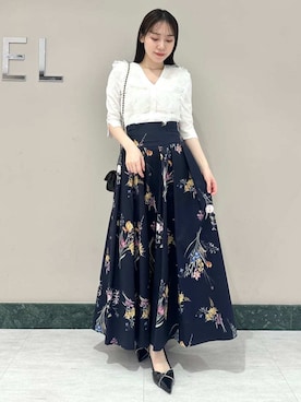 SNIDELさん（レディース・162cm）の冬コーディネート
