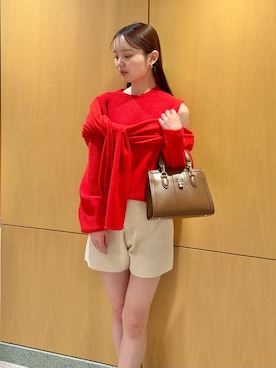 SNIDELさん（レディース・160cm）の冬コーディネート