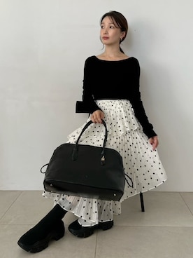 SNIDELさん（レディース・159cm）の秋コーディネート