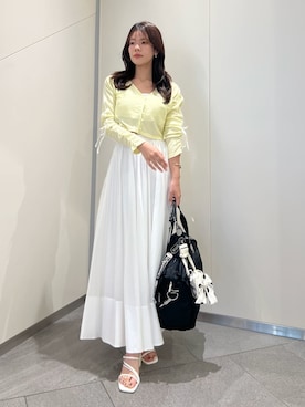 SNIDELさん（レディース・157cm）の春コーディネート