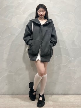 「SNIDEL（スナイデル）のアイテム（ワンピース/ドレス）」を使った、SNIDELさん（レディース・162cm）の春コーディネート