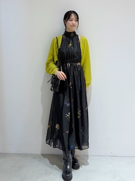 「フォーマル」｜SNIDELさん（レディース・163cm）の秋コーディネート