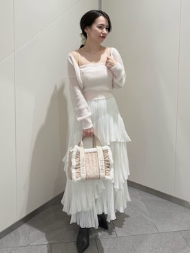 「SNIDEL（スナイデル）のアイテム（トップス）」を使った、SNIDELさん（レディース・152cm）の秋コーディネート