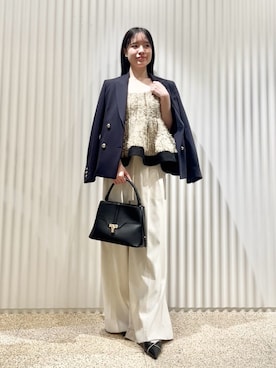 「SNIDEL（スナイデル）のアイテム（ジャケット/アウター）」を使った、SNIDELさん（レディース・160cm）の春コーディネート