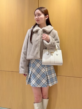 「アイテム（ピアス（両耳用））」を使った、SNIDELさん（レディース・160cm）の秋コーディネート