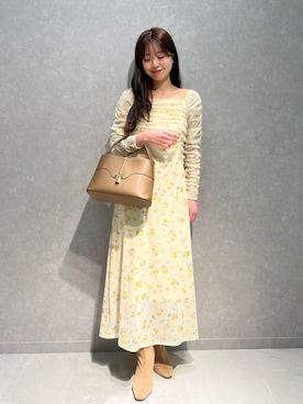 SNIDELさん(レディース・155cm)の冬コーディネート