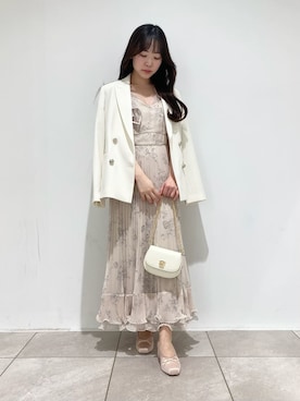 「SNIDEL（スナイデル）のアイテム（シューズ）」を使った、SNIDELさん（レディース・153cm）の春コーディネート