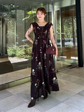 「アイテム（イヤリング、その他）」を使った、SNIDELさん（レディース・153cm）の夏コーディネート