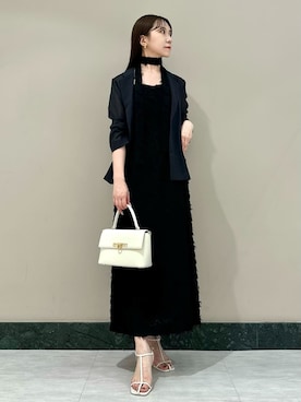 「アイテム（テーラードジャケット）」を使った、SNIDELさん（レディース・159cm）の夏コーディネート