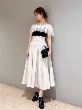 SNIDELさん（レディース・162cm）の夏コーディネート