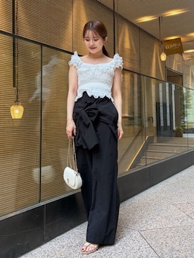 「SNIDEL（スナイデル）のアイテム」を使った、SNIDELさん（レディース・153cm）の春コーディネート