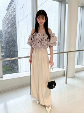 SNIDELさん(レディース・160cm)の春コーディネート