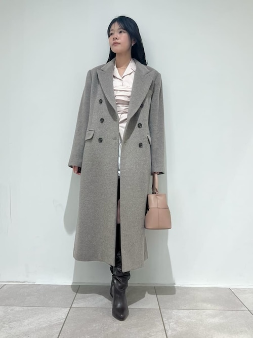 セール】【HIGH QUALITY】チェスターロングコート（チェスターコート