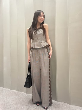 SNIDELさん(レディース・160cm)の夏コーディネート