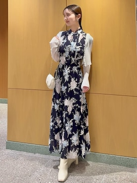 SNIDELさん（レディース・160cm）の春コーディネート