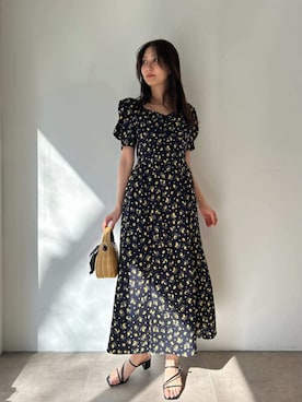 「SNIDEL（スナイデル）のアイテム（バッグ）」を使った、SNIDELさん（レディース・161cm）の春コーディネート