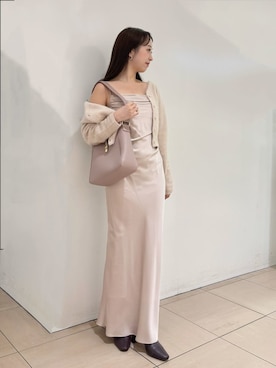 SNIDELさん（レディース・154cm）の秋コーディネート