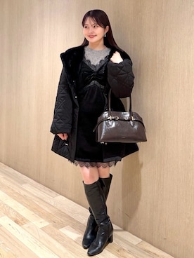 「SNIDEL（スナイデル）のアイテム（シューズ）」を使った、SNIDELさん（レディース・153cm）の秋コーディネート