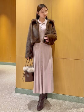 SNIDELさん（レディース・160cm）の秋コーディネート