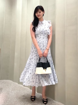 「SNIDEL（スナイデル）のアイテム（アクセサリー）」を使った、SNIDELさん（レディース・171cm）の夏コーディネート