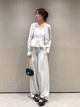 「SNIDEL（スナイデル）のアイテム（バッグ）」を使った、SNIDELさん（レディース・162cm）の春コーディネート