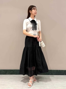 SNIDELさん(レディース・159cm)の夏コーディネート