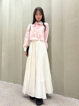 SNIDELさん（レディース・160cm）の春コーディネート