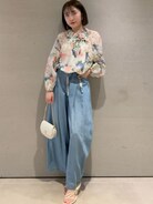 SNIDEL（スナイデル）の「NYBG 2wayギャザーブラウス（シャツ/ブラウス