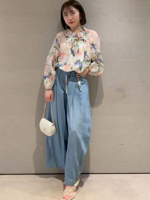 スナイデル　カーブデニムワイドパンツ　0サイズ 00サイズ/0TALLサイズあり】カーブデニムワイドパンツ(デニム)｜パンツ