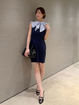 「SNIDEL（スナイデル）のアイテム（バッグ）」を使った、SNIDELさん（レディース・162cm）の夏コーディネート