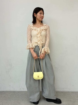 SNIDELさん（レディース・165cm）の冬コーディネート