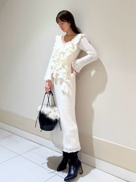 「リラックス」｜SNIDELさん（レディース・162cm）の秋コーディネート