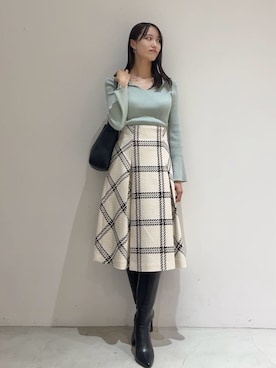 SNIDELさん（レディース・163cm）の秋コーディネート