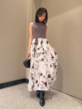 SNIDELさん（レディース・154cm）の秋コーディネート