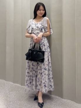 「SNIDEL（スナイデル）のアイテム（ハンドバッグ）」を使った、SNIDELさん（レディース・160cm）の春コーディネート