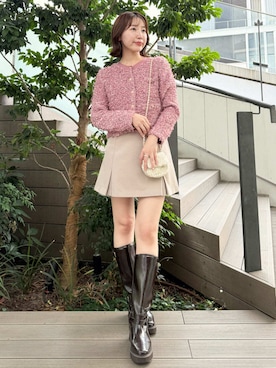 SNIDELさん（レディース・154cm）の夏コーディネート