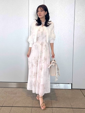 「SNIDEL（スナイデル）のアイテム（バッグ）」を使った、SNIDELさん（レディース・157cm）の春コーディネート