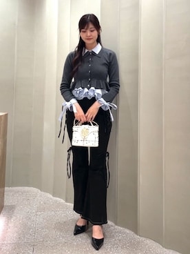 「SNIDEL（スナイデル）のアイテム（トップス）」を使った、SNIDELさん（レディース・171cm）の秋コーディネート