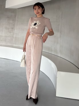 SNIDELさん（レディース・165cm）の夏コーディネート