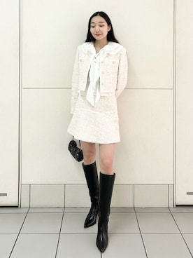 SNIDELさん(レディース・165cm)の冬コーディネート