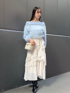 SNIDELさん(レディース・163cm)の冬コーディネート