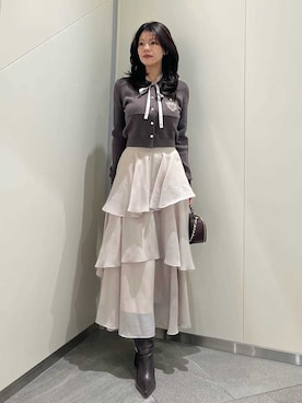 SNIDELさん(レディース・157cm)の秋コーディネート