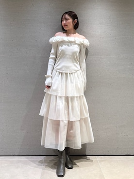 SNIDELさん（レディース・165cm）の秋コーディネート