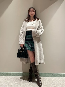 「肌見せ」｜SNIDELさん（レディース・160cm）の秋コーディネート