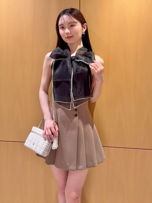 SNIDEL（スナイデル） パンツ サイドプリーツスカショーパン