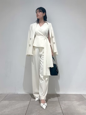 「SNIDEL（スナイデル）のアイテム（シューズ）」を使った、SNIDELさん（レディース・157cm）の冬コーディネート