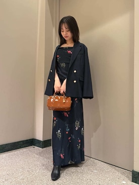 SNIDELさん（レディース・154cm）の秋コーディネート