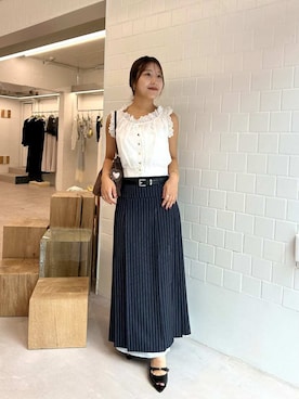 SNIDELさん(レディース・154cm)の夏コーディネート